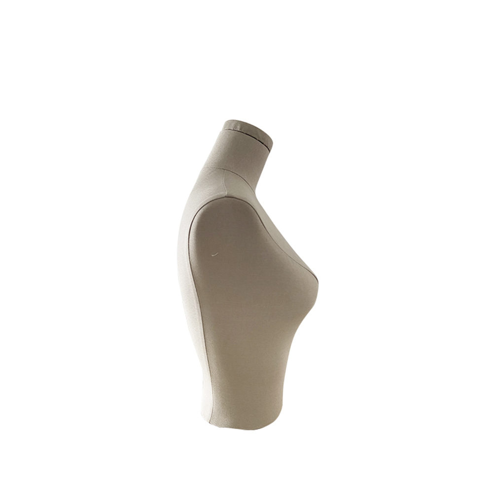 Манекен Бюст женский в ткани famale-bust-2-light-brown