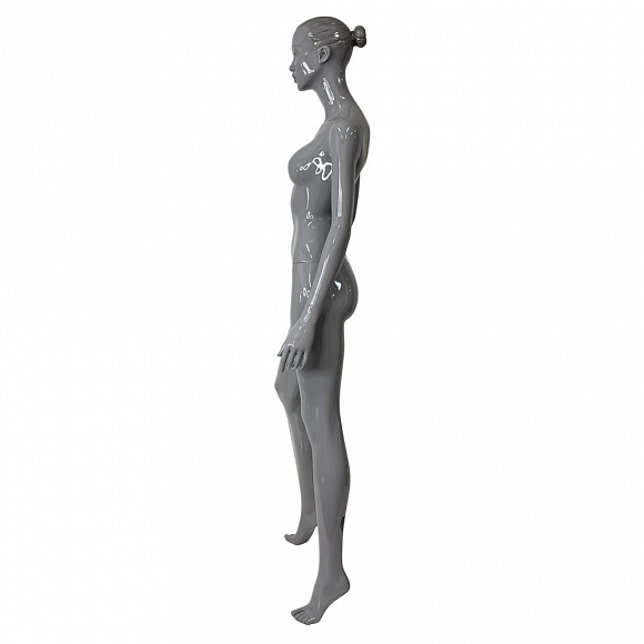 Манекен женский UBF-6-VERA-PANTONE WARM GRAY 8C GLOSSY
