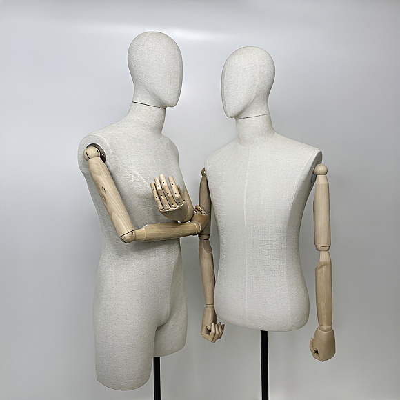 Мужские торсы Vintage Male Torsos