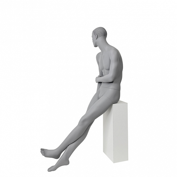 Манекен мужской CSM-8-HAN-SH-PANTONE COOL GRAY 8C