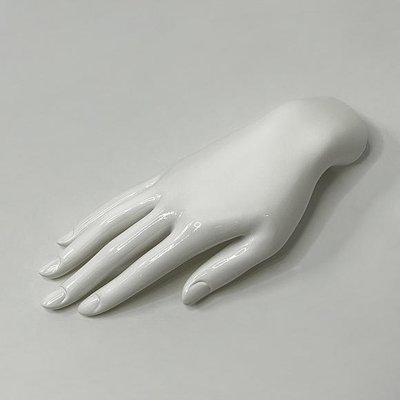 Манекен женский FSF-04-OVAL-GLOSSY 9010
