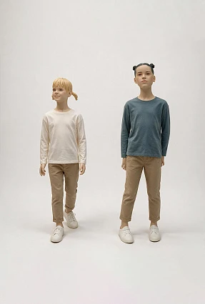 Детские стилизованные манекены Just Kids телесные