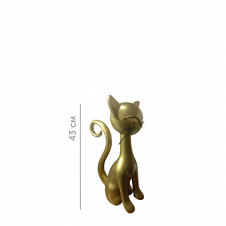 Золотая кошка Jerry 43 см
