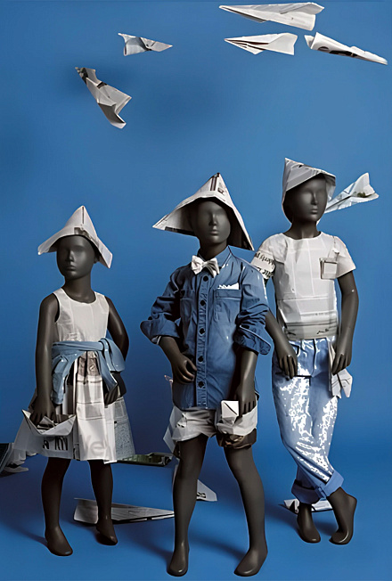 Детские манекены Retro Kids Grey