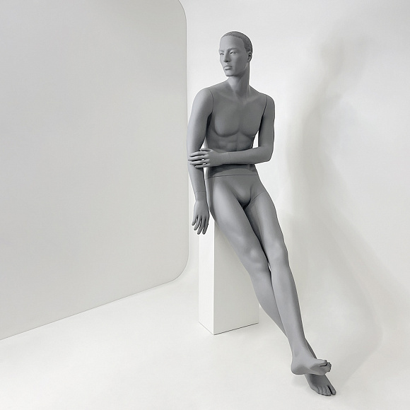 Манекен мужской CSM-8-HAN-SH-PANTONE COOL GRAY 8C
