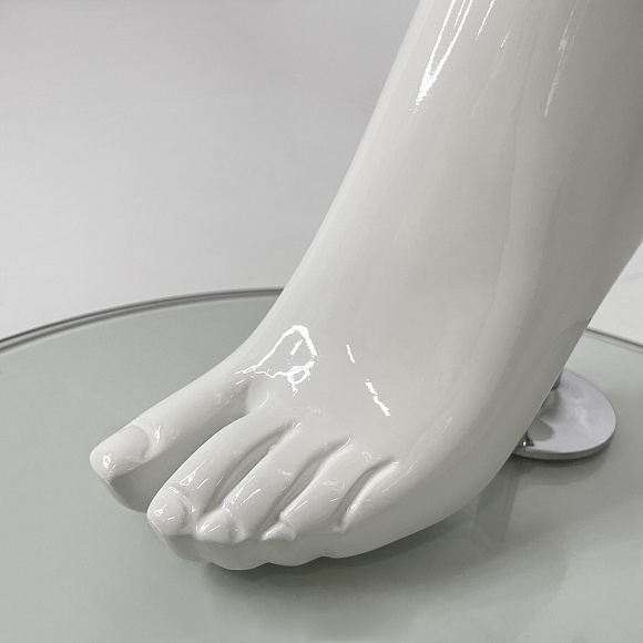 Манекен женский FSF-04-OVAL-GLOSSY 9010