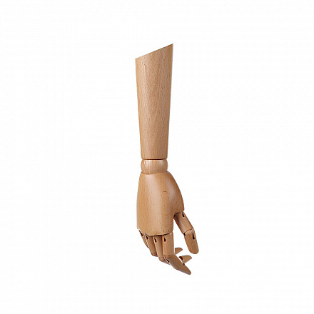 Пара мужских деревянных рук WOODEN ARM-M-WD-CLEAR