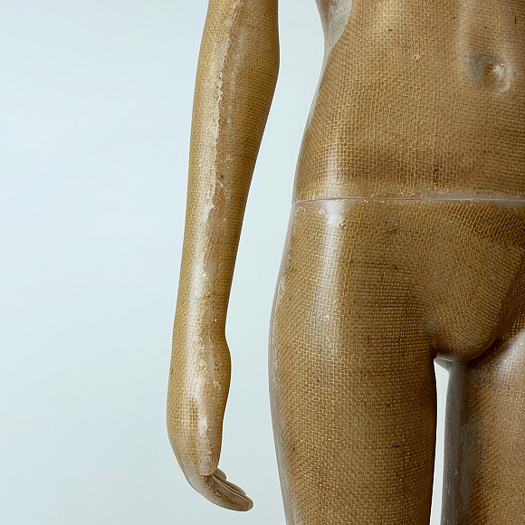 Манекен женский PD-SHF-1-DROP-BURLAP