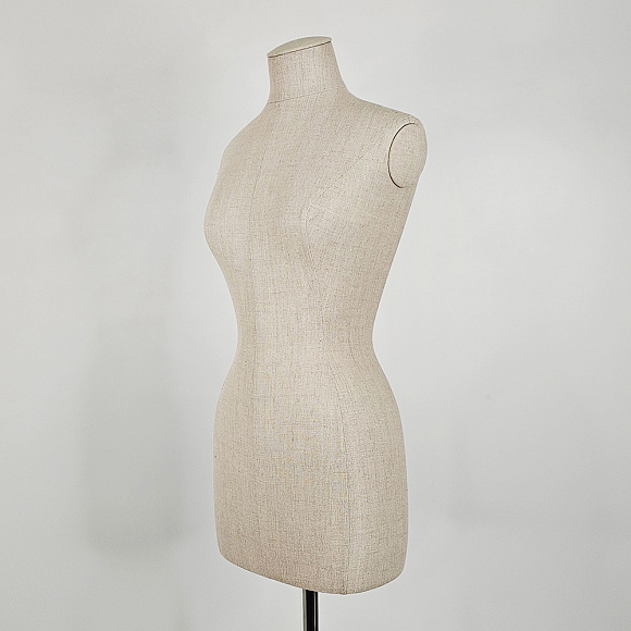 Торс женский с головой и руками TBF-03-ERIN-D015/SOLID LOTUS RAW (руки SOLID)