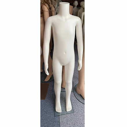 Манекен детский CSH-2/white/headles (Выставочный образец)