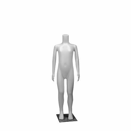 Манекен детский безголовый CSH-1-White