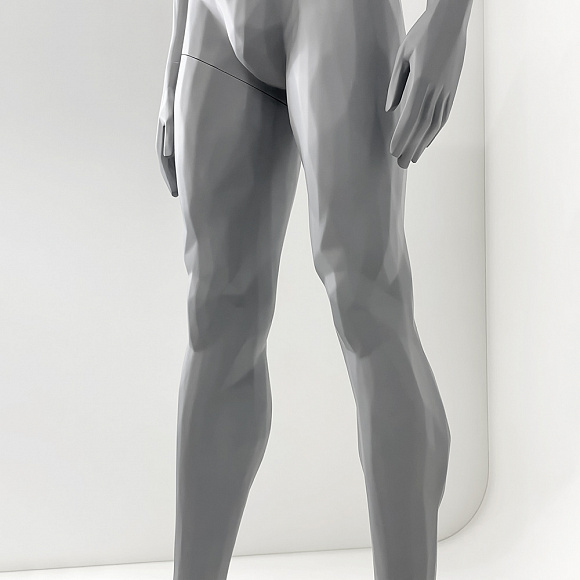 Манекен мужской FTM-1-FTM-1-PANTONE COOL GRAY 8C