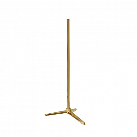 Подставка для торса Metal base TRIPOD - brushed gold chrome